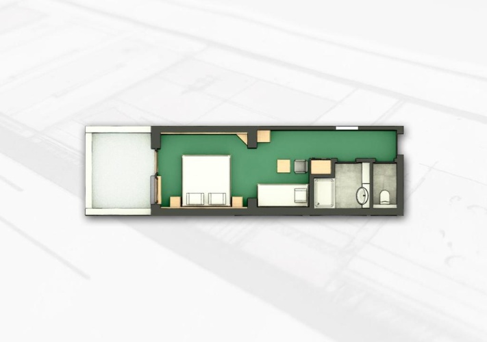 Deluxe Double room with balcony