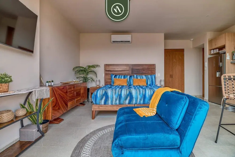 Brand New Studio - 2 Min to Beach - Rooftop Pool