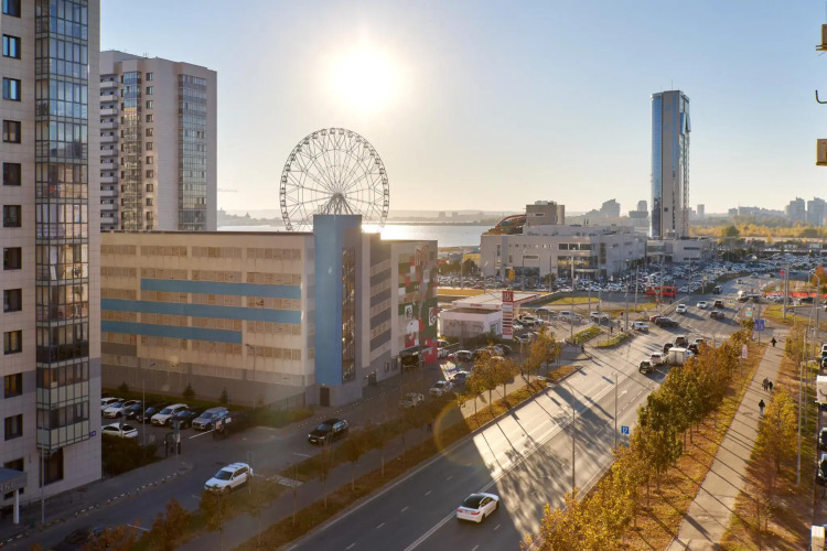 Фотография номера квартиры Апартаменты Vizit возле Аквапарка Ривьера