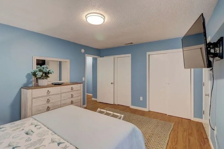Beach Getaway 2BR w/ Pool + Modern Comforts