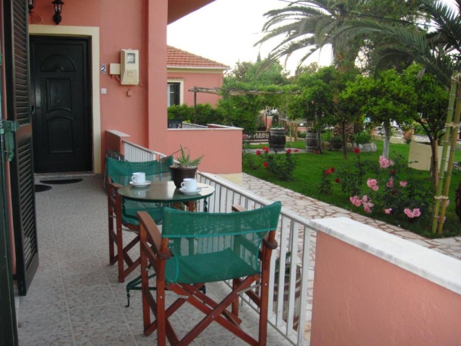 Apartment with balcony and with view