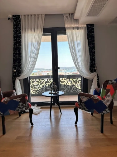 Deluxe Double room with balcony and with sea view