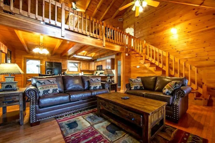 Pigeon Forge Cabin Game Room Dog Friendly Hot Tub