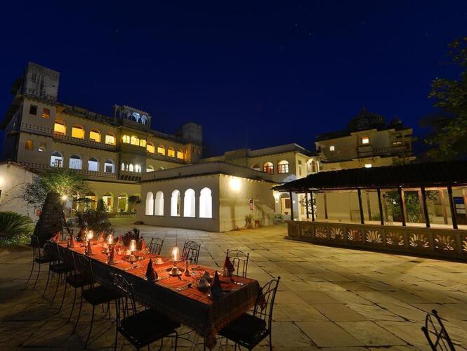 Hotel Castle BijaipurOver view