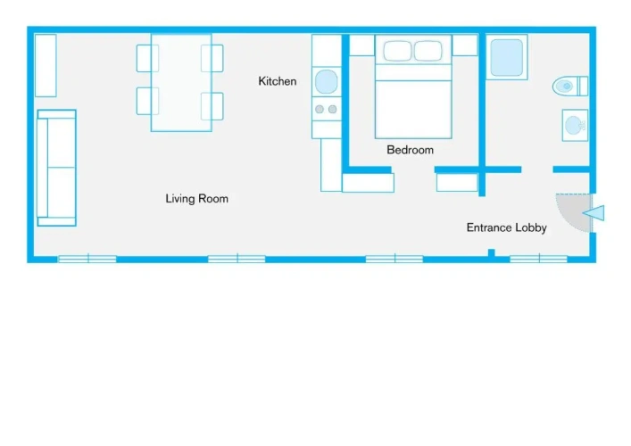 1 Bedroom Basement Apartment