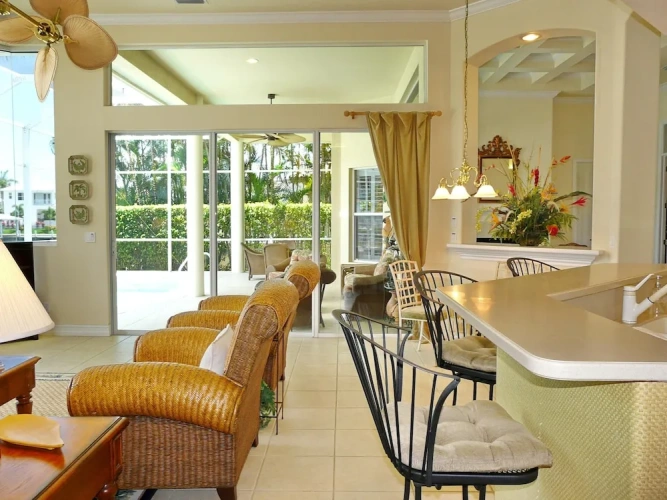 Cottage with balcony