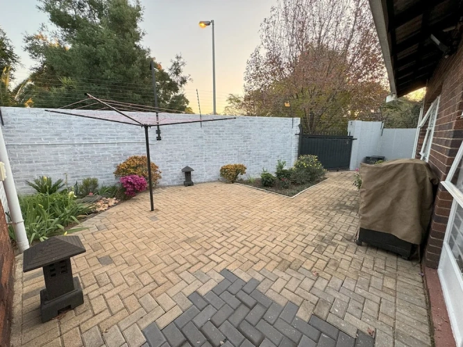 Outside