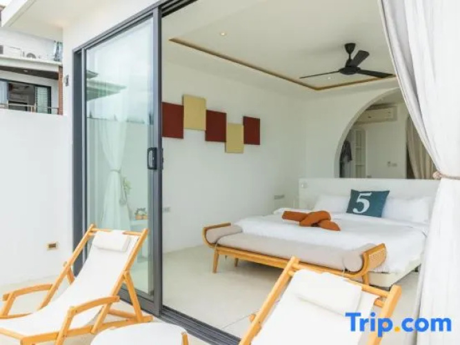 5House:A luxury beachfront villa on Samui
