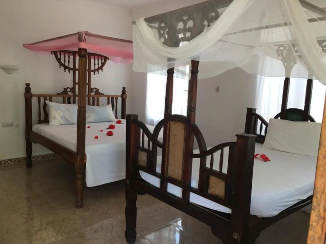 White Blue Bungalows