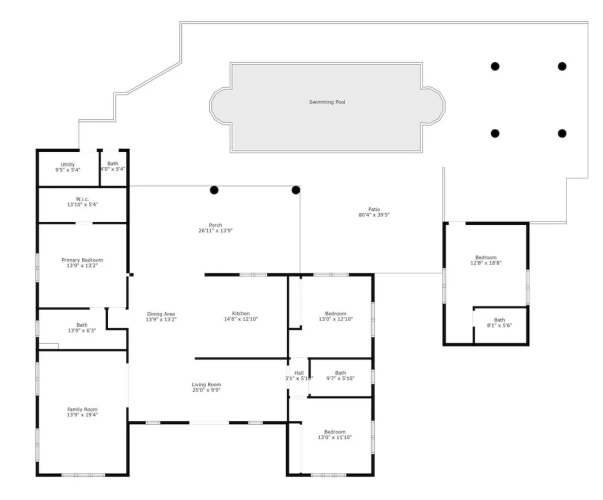 4 Bedrooms Cottage