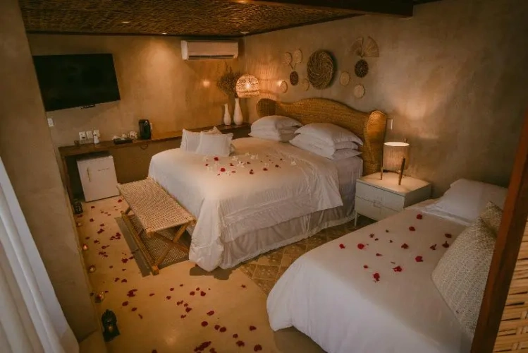 Suite with balcony and with garden view