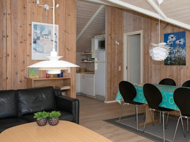 Vintage Holiday Home in Oksbøl With Sauna