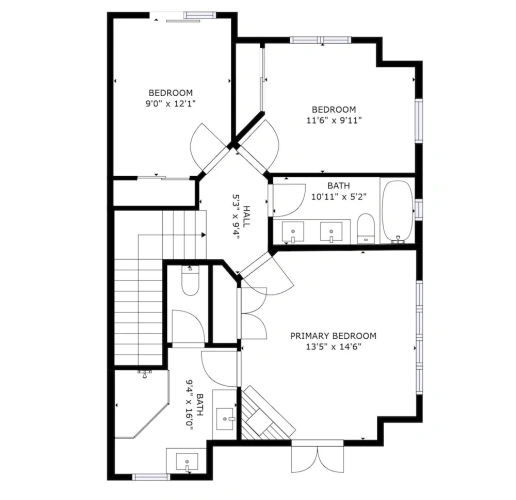 3 Bedrooms Standard room