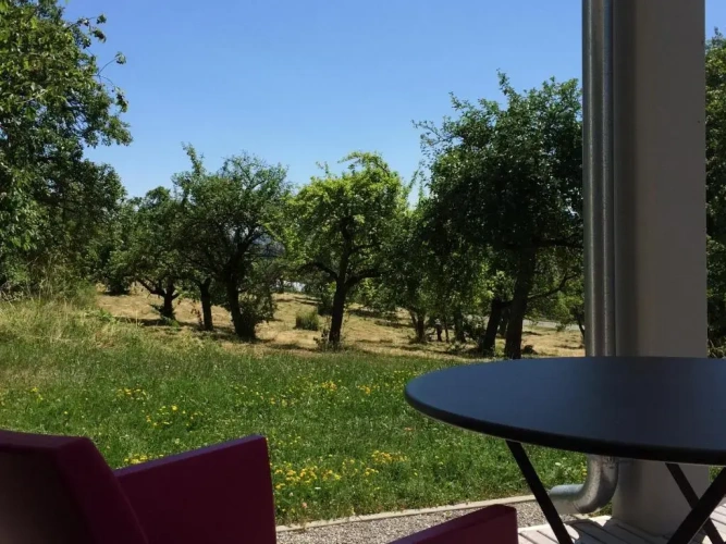 Apartment with garden view