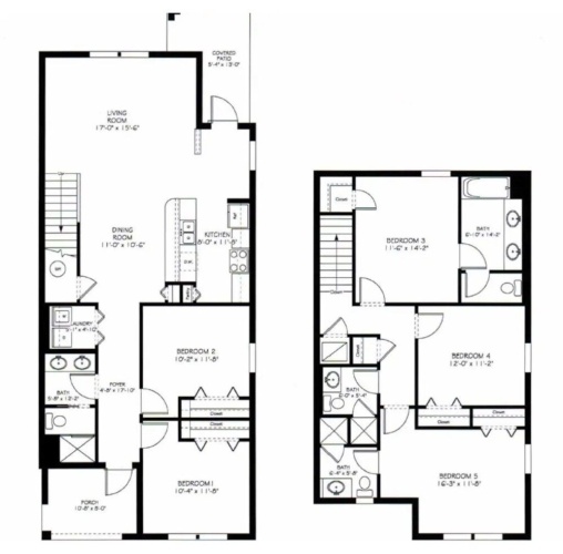 5 Bedrooms Standard room