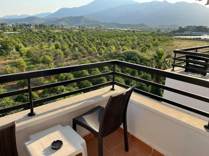 Standard Double room with balcony and with pool view