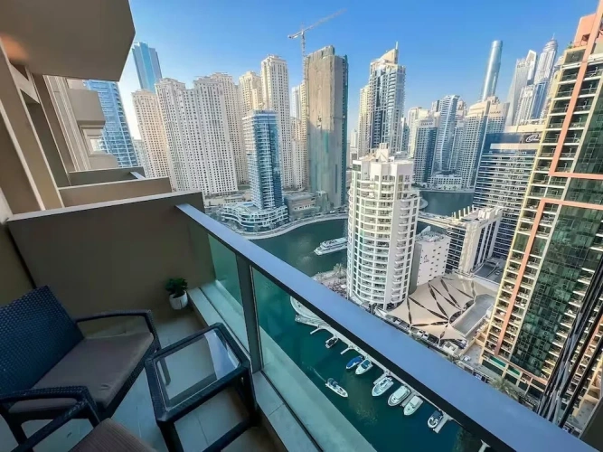 Luxury Studio with balcony and with view