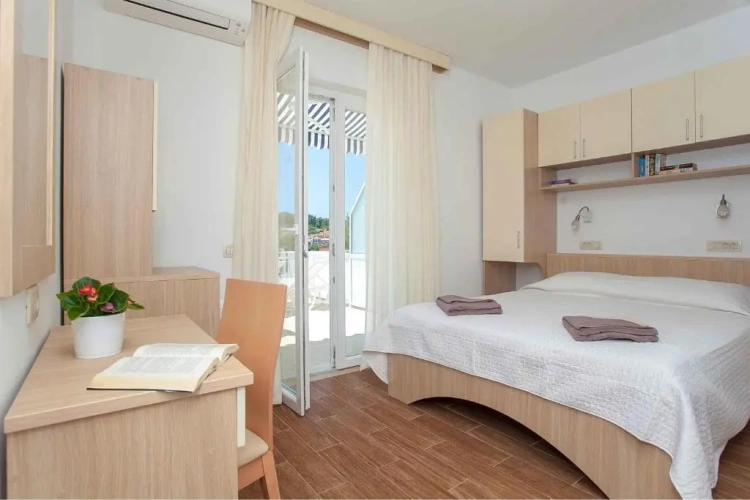 Standard Double room with balcony and with sea view