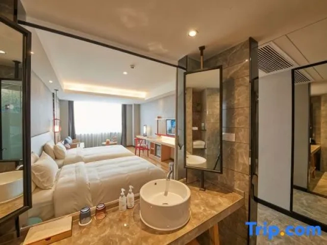 Standard Twin room with city view