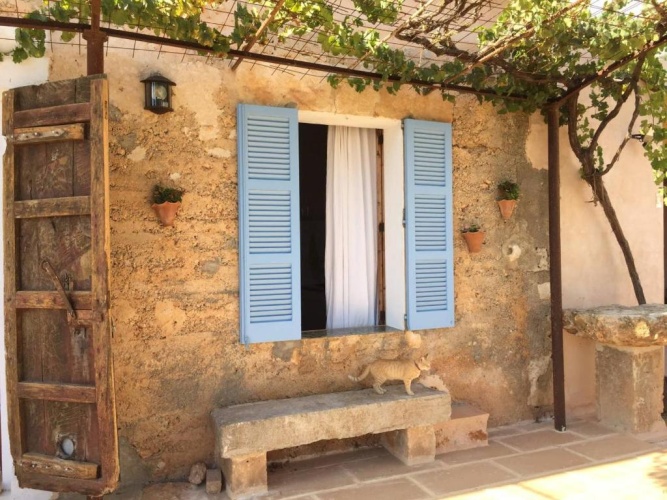 Outside