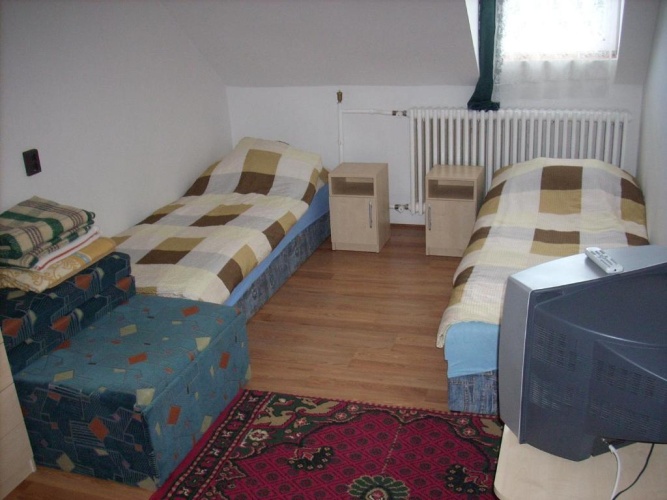 Standard Quadruple room with balcony and with view