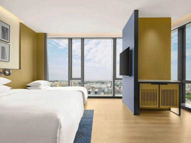 Double Family Studio with city view
