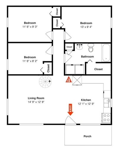 3 Bedrooms Cottage
