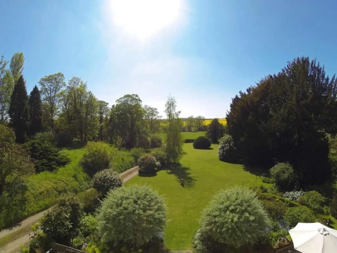 Standard Double room with garden view