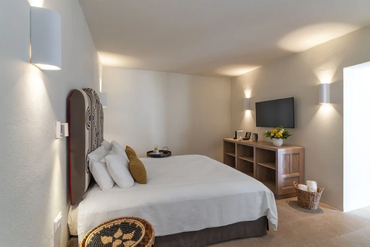 1 Bedroom Deluxe Double room with balcony and with partial sea view