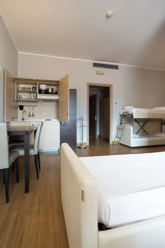 Standard Quadruple room with balcony