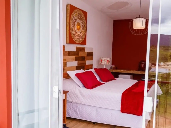 Suite with mountain view