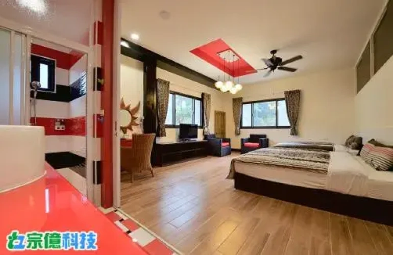 Standard Quadruple room with garden view