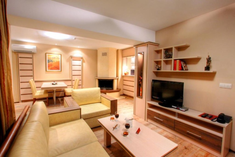 1 Bedroom Deluxe Apartment with balcony and with view