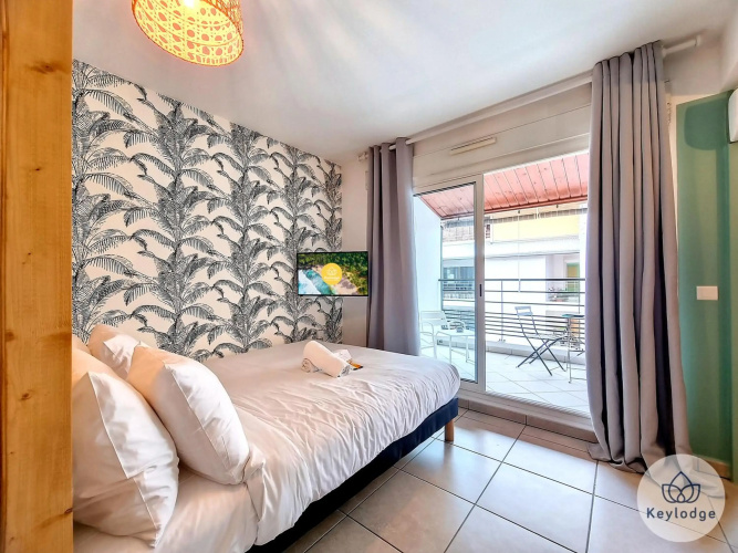 La Riviera - Studio proche du centre de Saint-Denis