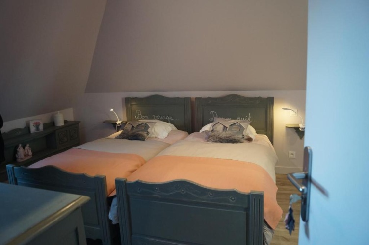 Standard Twin room with sea view