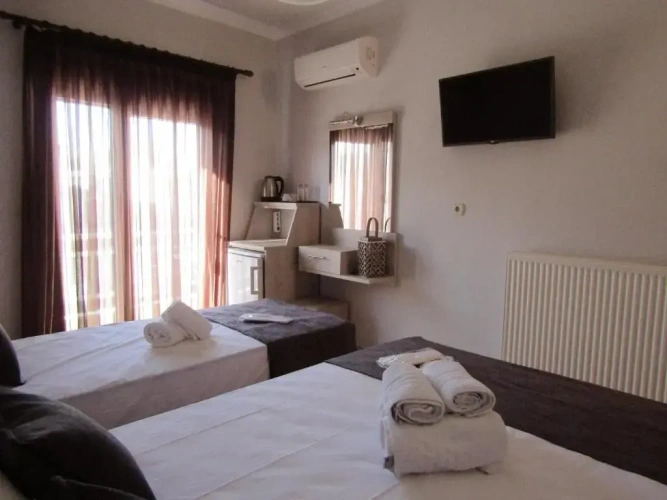 Standard Double room with balcony and with view