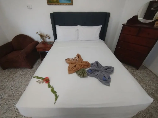 Deluxe Double Basement Studio with sea view