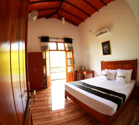 Superior Double room with balcony and with garden view