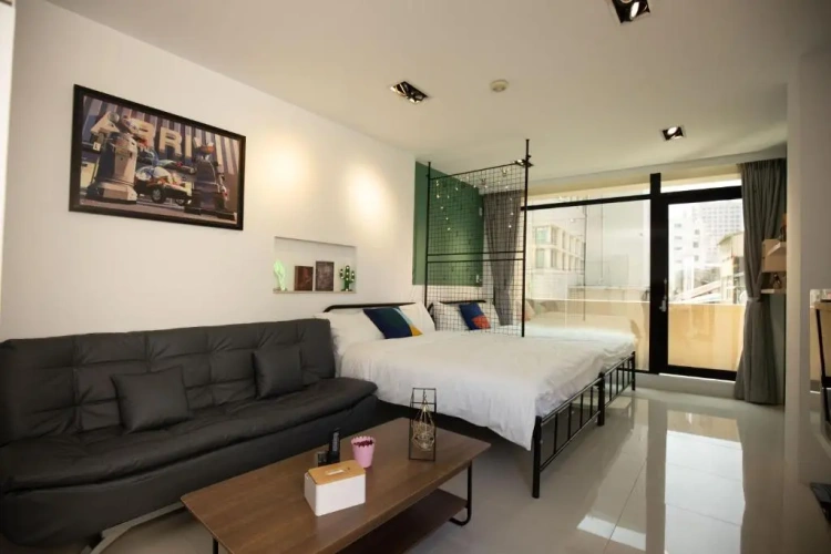 Standard Quadruple room with balcony