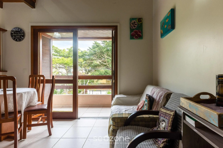 Apto 2qtos churrasq. 400 à praia | Jurerê - JBA202