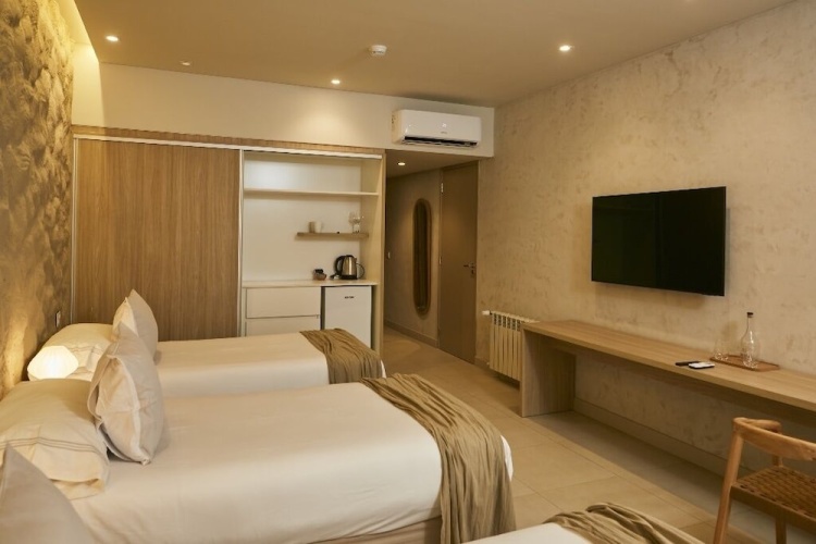 Deluxe Double room with balcony and with garden view
