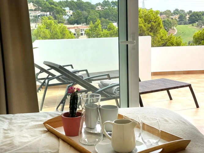 Confortable apartamento en campo de golf