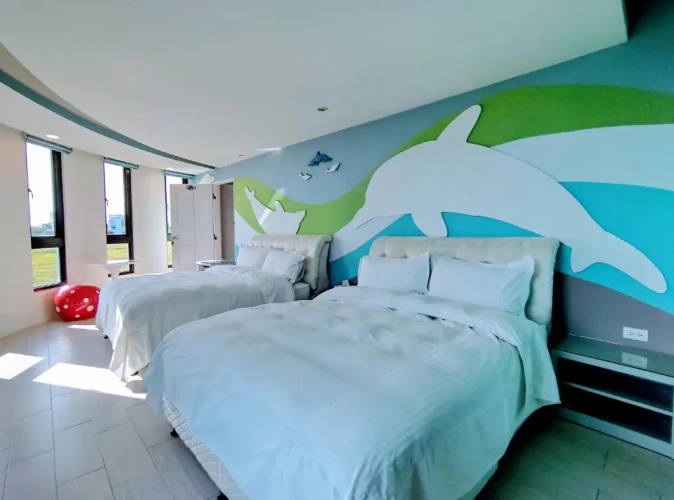 Standard Quadruple room with sea view
