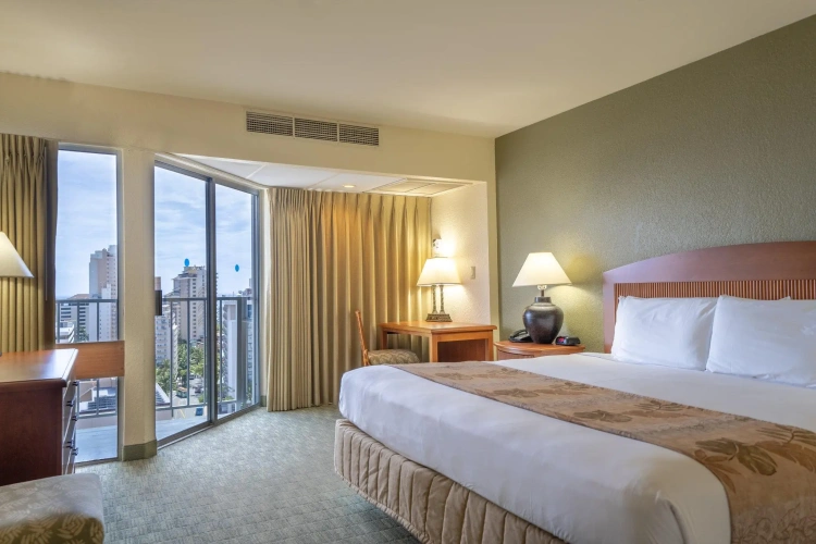 Standard Double room with partial ocean view