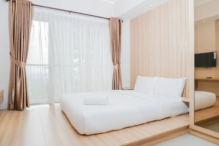 Clean and Elegant 1BR at The Oasis Apartment