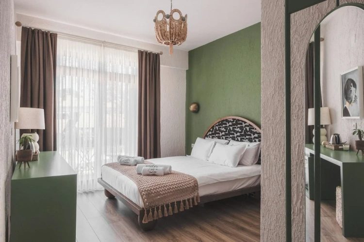 Classic Double room with balcony and with city view