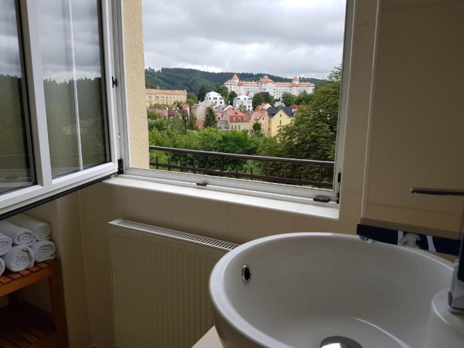 Apartment with balcony and with view