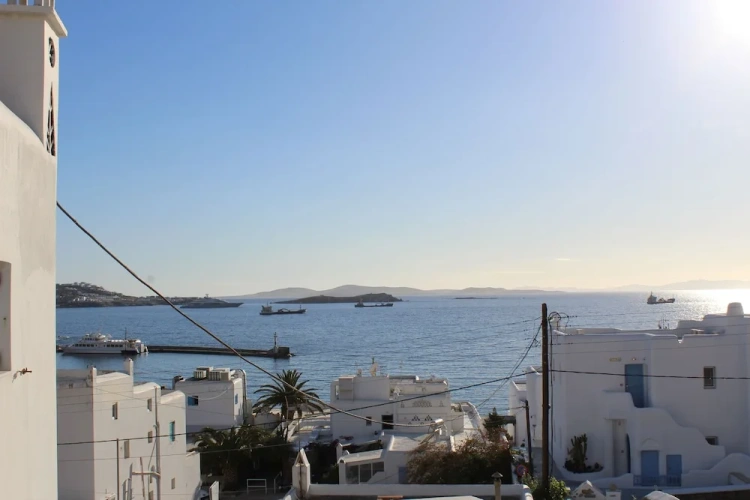 Standard Quadruple room with balcony and with sea view