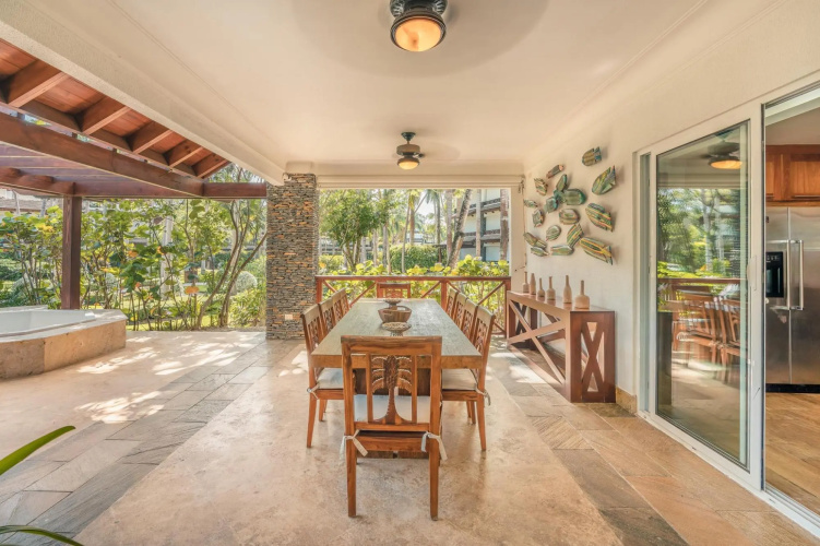 Private Terrace 3BR 6 Guests Beach Access
