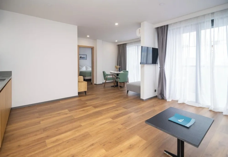 Family Suite with balcony and with city view